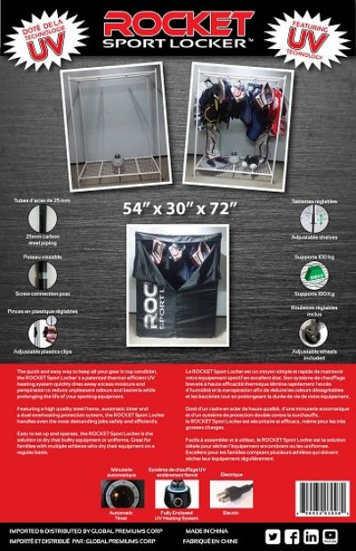 ROCKET Sport Locker UV