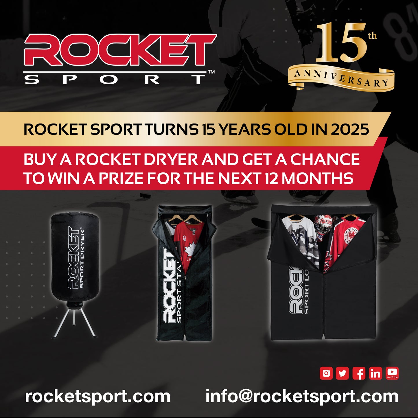 ROCKET SPORT DRYER UV