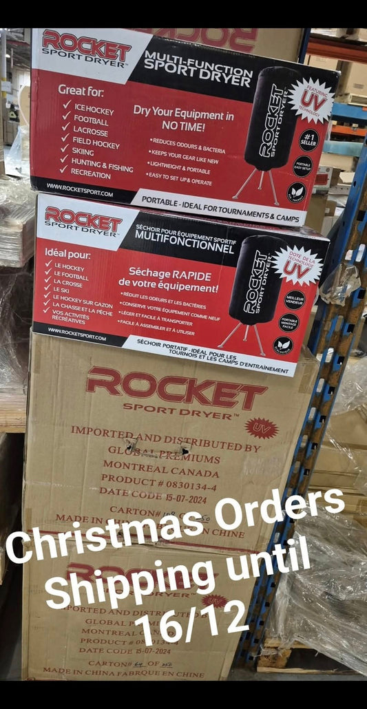 Shipping until December 16, 2025 Online Orders