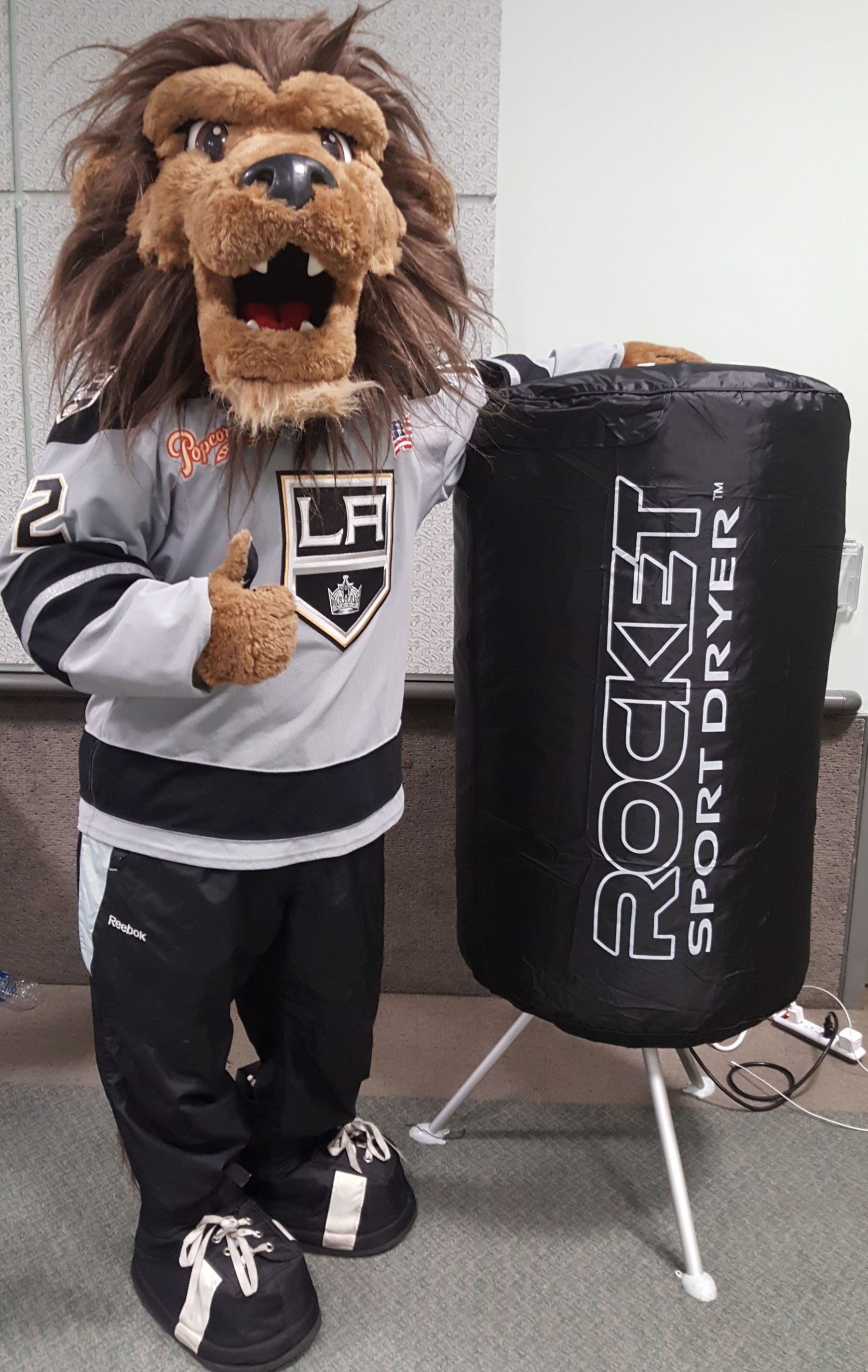 LA Kings Bailey Mascot Costume