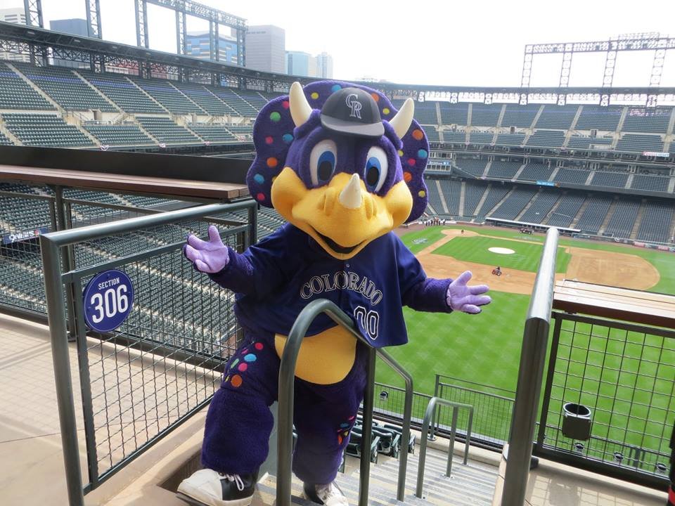 MLB Colorado Rockies mascot Dinger to Use ROCKET SPORT!