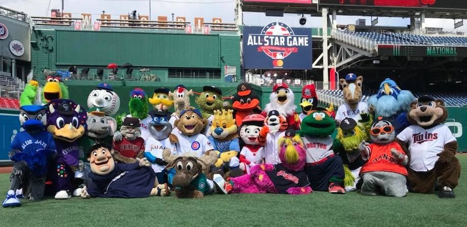 MLB Mascots Gear up for 89th All Star Game