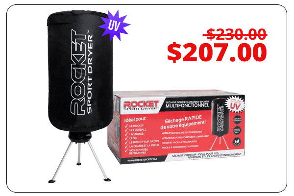 ROCKET Sport Dryer UV | Rocket Sport Products