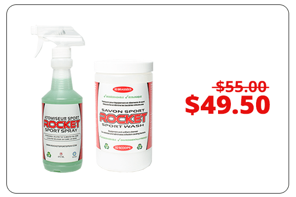 ROCKET Sport Wash & Spray Combo | Rocket Sport Products